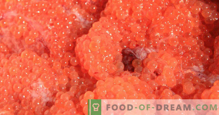 Kako pravilno prekuhati rdeči kaviar doma in okusno