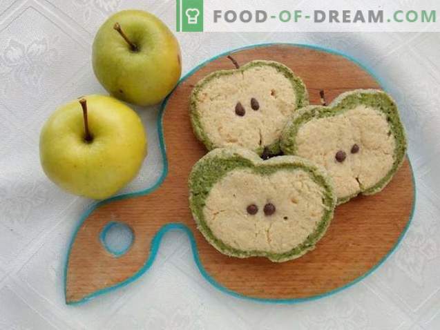 Piškotki iz zelene jabolke