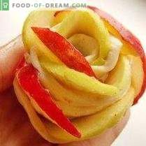 Jabolčne vrtnice za pečeno pecivo