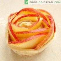 Jabolčne vrtnice za pečeno pecivo