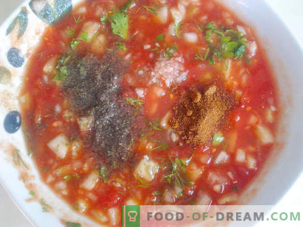Gazpacho recept - pripravite hladno paradižnikovo juho po španskem receptu
