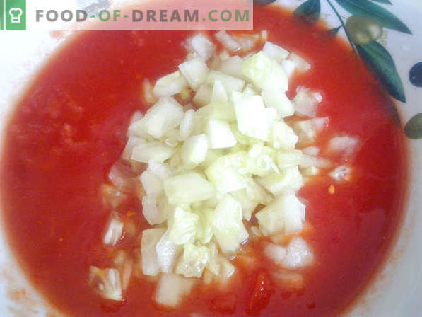 Gazpacho recept - pripravite hladno paradižnikovo juho po španskem receptu