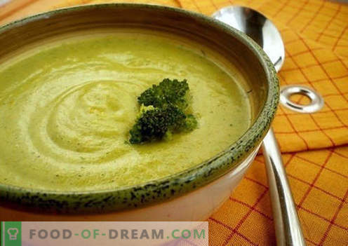 Kašo iz brokoli je najboljši recept. Kako pravilno in okusno kuhano brokulo pire.