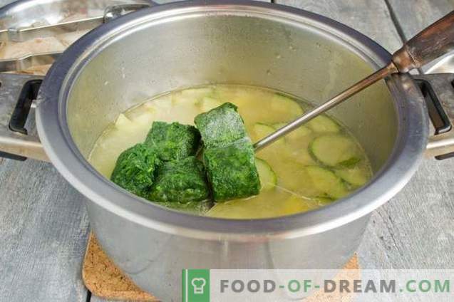Green Spinach Soups