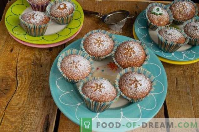 Suhe sadne muffine - preproste in okusne