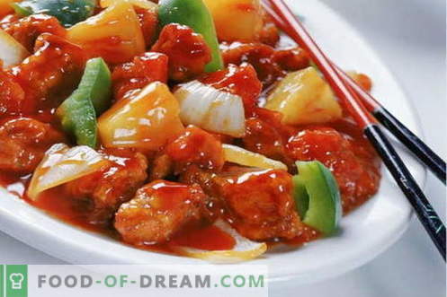 Piščanec v kitajščini - najboljši recepti. Kako pravilno in kuhati kitajski piščanec.