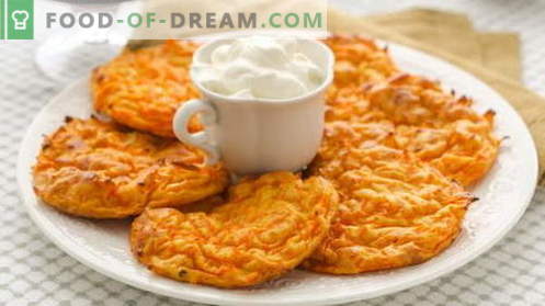 Pumpkin Fritters so najboljši recepti. Kako pravilno in slastno kuhati buče palačinke.