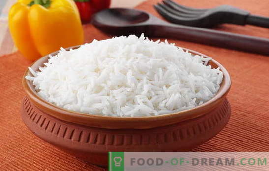 Kako kuhati riž, tako da je drobljiv. Recepti iz ohlapnega riža, skrivnost kuhanja riža, tako da je bilo drobljivo