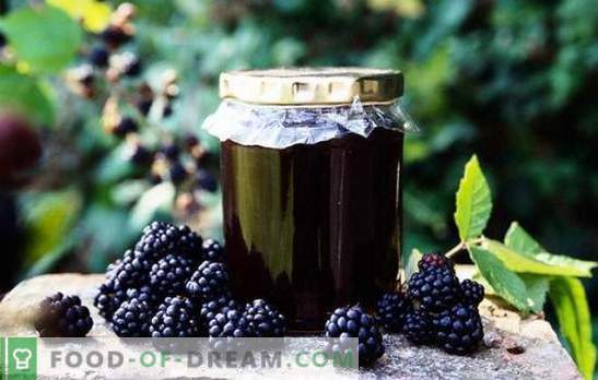 Blackberry jam - pripravili bomo kozarec vitaminov! Recepti različnih robidnicnih jam za sladokusce in njihovo zdravje