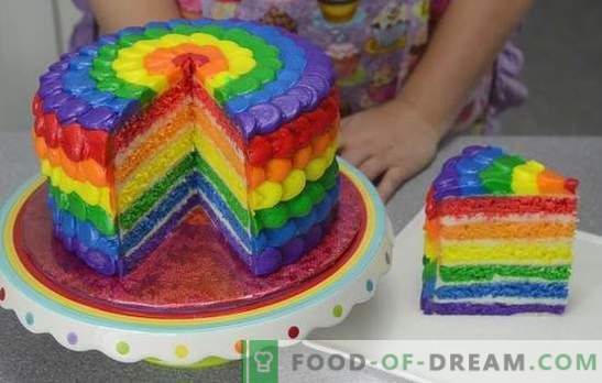 Preseneča nas okus in barva: torta 
