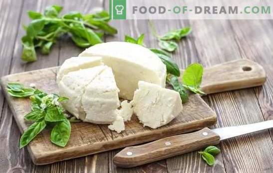 Sir s kislo mleko je naravni mlečni izdelek. Variante izdelave sira iz jogurta doma