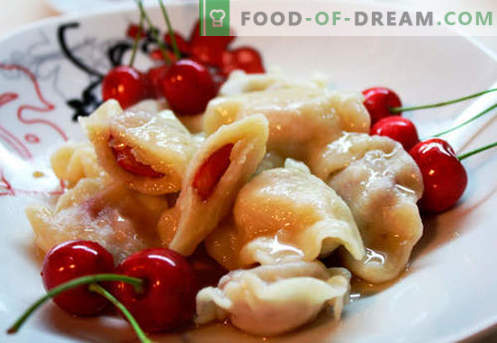 Cherry dumplings so najboljši recepti. Kako pravilno in okusno kuhati cmoke z češnjami doma.