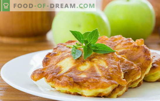 Palačinke z jabolki - okusne in zdrave pecivo brez težav. Tradicionalni in izvirni recepti za jabolčne omake