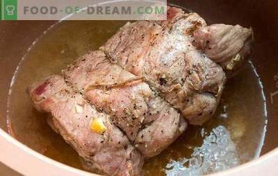 Lonec na svinjino: najboljši recepti. Kuhanje aromatične, sočne svinjine v loncu pod tlakom z gobami, zelenjavo, žitaricami, brez večjega napora