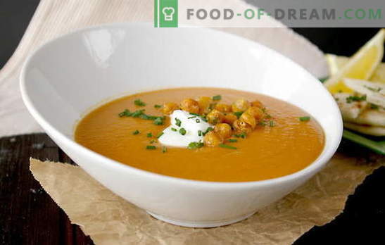 Prednosti okusne domače juhe iz leče. Lenten Lenten Soups - izbor receptov brez mesa in mesne juhe