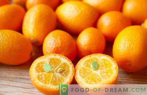 Kumquat - uporabne lastnosti in uporaba pri kuhanju. Recepti s kumquatom.