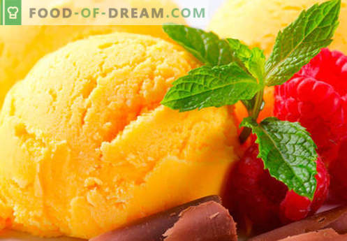 Domači sladoled - najboljši recepti. Kako hitro in okusno kuhamo domači sladoled.