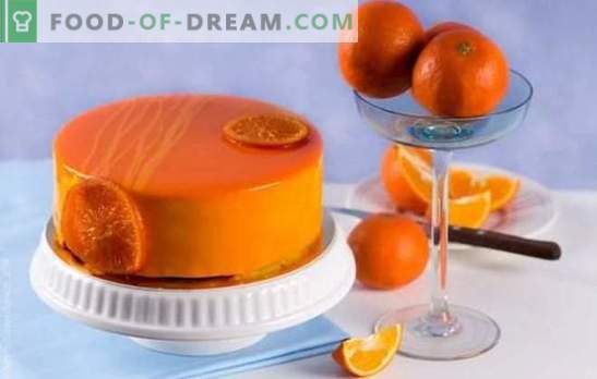 Oranžna glazura - dišeča pekovska oblika. Recepti oranžne glazure na smetano, mleko, čokolado