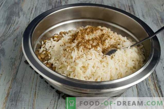 Mudjadara - riz aux lentilles