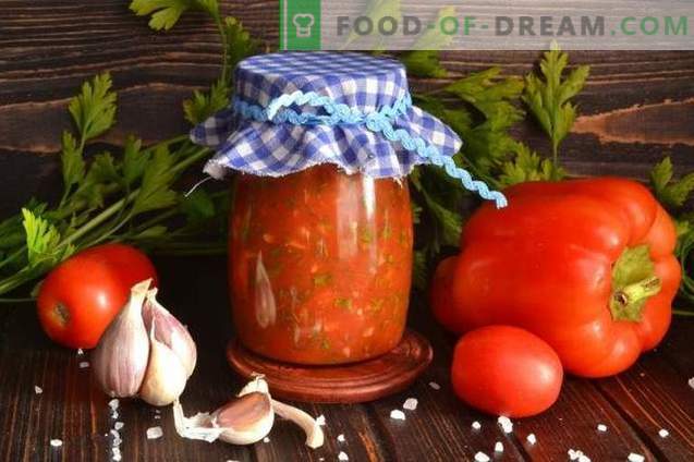 Lyutenitsa - bolgarska paprika in paradižnikova omaka