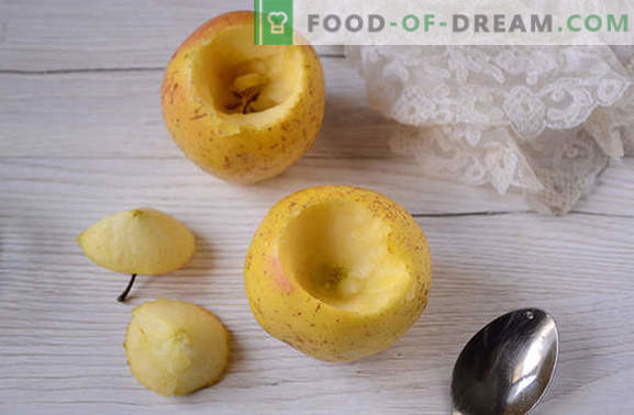 Jabolka v pečici s sladkorjem - koristna in preprosta jed za sladico. Kako speči jabolka v pečici s sladkorjem: avtorjev podroben recept s fotografijami