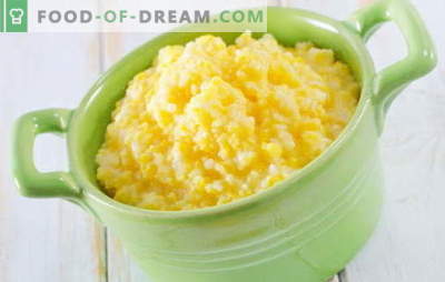 Millet porridge on milk - “yellow porridge” from childhood. We learn to cook millet porridge on milk - fragrant, nutritious