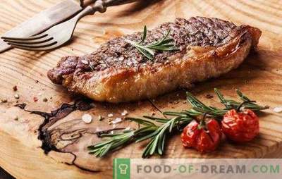 Beef steak in the oven - for real meat lovers. How to cook a delicious and juicy beef steak in the oven