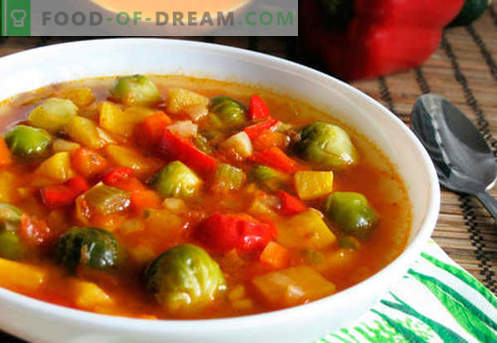 Juha z zelenjavno juho - najboljši recepti. Kako pravilno in okusno kuhati juho v zelenjavni juhi.