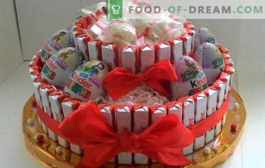 DIY ročno izdelane slaščice! Izdelava darilnih kolačev od lastnikov z lastnimi rokami za vsak dopust in starost