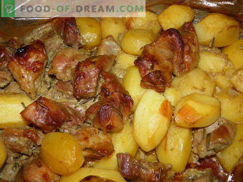 Krompir z mesom - najboljši recepti. Kako pravilno in okusno kuhati krompir z mesom.