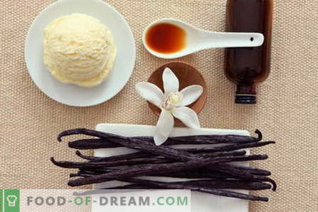 Vanilija - opis, lastnosti, uporaba pri kuhanju. Recepti za jedi z vanilijo.