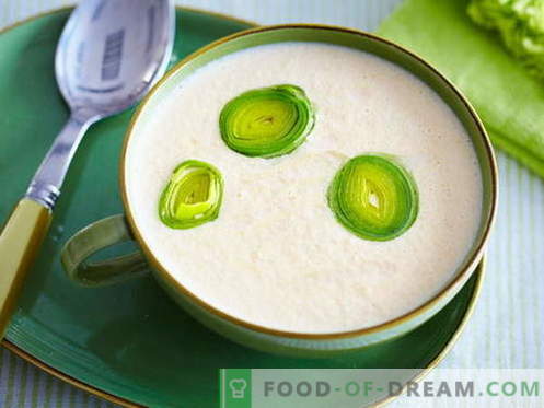 Zelena juha - najboljši recepti. Kako pravilno in okusno kuhati zeleno juho.