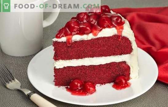 Red Velvet Cake je svetla, okusna poslastica. Najboljši recepti slavne tortice 