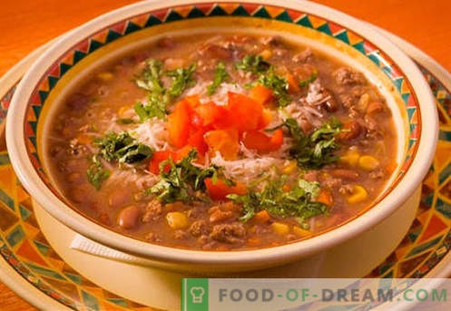 Mesna juha - dokazani recepti. Kako pravilno in kuhamo mesno juho.