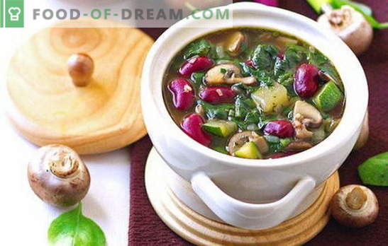 Posne juhe - recepti za vsak dan. Kako pravilno in okusno kuhati puste juhe - recepti za vsak dan in na počitnice