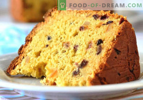 Velikonočna torta - samo dokazani recepti. V krušni peči, počasnem štedilniku ali peči pečemo okusno velikonočno torto