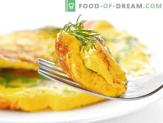 Omlet z mlekom - dokazani recepti. Kako kuhati in narediti omlet z mlekom.