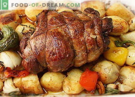 Mutton v pečici - najboljši recepti. Kako pravilno in okusno kuhati jagnje v pečici.