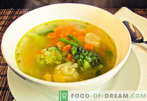 Vegetarijanska juha - preizkušeni recepti. Kako kuhati vegetarijansko juho in okusno.