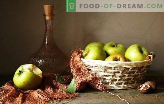 Sezona jabolk - izdelujemo šopek vina iz jabolk brez stiskanja. Tehnologija domačega vina iz jabolk brez soka - prednosti in slabosti pridelave vina iz jabolčne maše