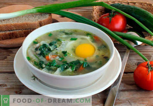Juha iz koprive - dokazani recepti. Kako pravilno in okusno kuhano juho iz koprive.
