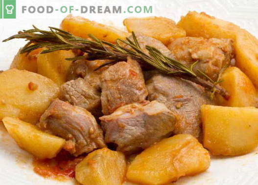 Kuhani krompir z mesom je najboljši recept. Kako pravilno in okusno kuhati krompir kuhati z mesom.