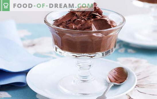 Čokoladna mascarpone je najboljša poslastica za ljubitelje čokolade. Čokoladni maskarponski deserti Recepti: Enostavno in kompleksno