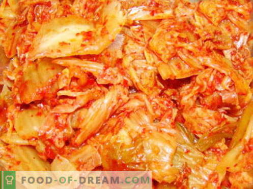 Korejsko zelje - najboljši recepti. Kako pravilno in okusno kuhati zelje v korejščini.