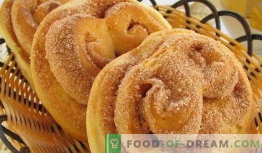 Broodjes met suiker - de beste recepten. Hoe maak je thuis muffins met suiker goed en heerlijk