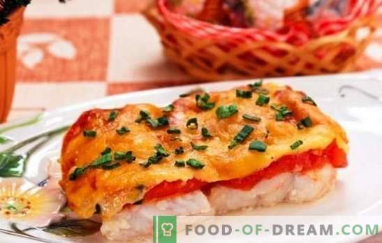 Fish baked with cheese - a dish for holidays and weekdays! A selection of recipes for different fish baked with cheese