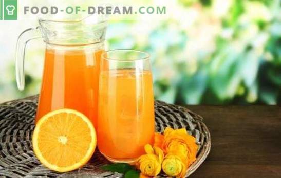 Pijte iz pomaranč doma - pogoltnite žejo s svežino in koristmi. Katere pijače iz pomaranč lahko pripravite doma?