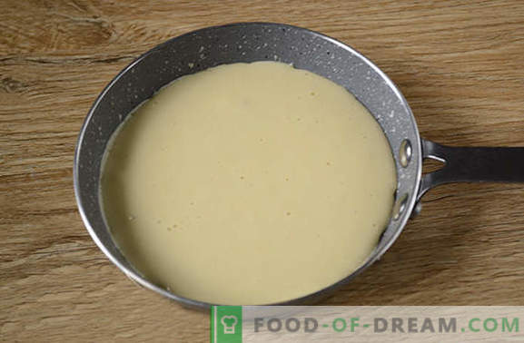 Palačinke na mleko: suha ameriška različica običajnih pekačev! Avtorjev fotografski recept za palačinke na mleko - preprosto yummy