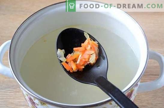 Juha z mletimi svinjskimi kroglicami: foto recept! Lahka in hranljiva juha za vso družino v 45 minutah