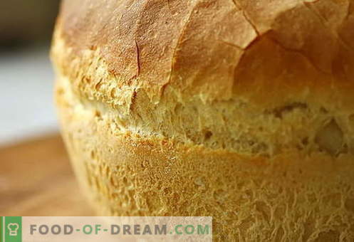 Kruh v pečici - najboljši recepti. Kako pravilno in okusno kuhati kruh v pečici.